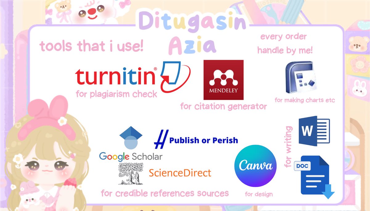 flporal's tweet photo. @enjmies yuu kak sye aloo sini aku tugasin 7rb aja perhalaman sudah di parafrase, cek turnitin, mendeley, dan pastinya sumber jurnal+link akses. sung wa ke https://t.co/q1XIrdSXCu more info dan testi bisa cek pin aku ya https://t.co/5Q5K13FceS