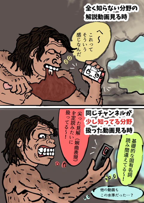 個人的にたまにあるやつ(代理アバター:ホモ・エレクトゥス男) 