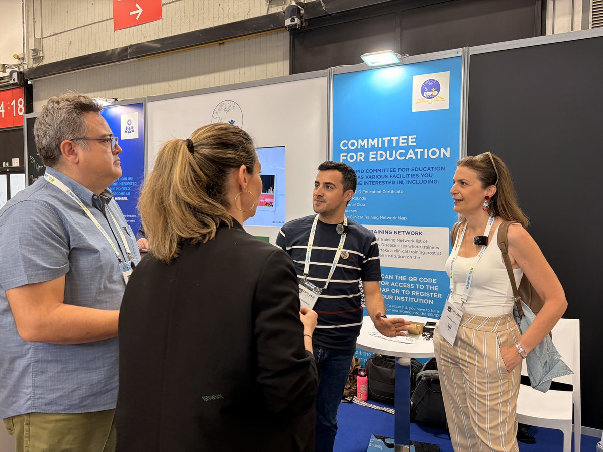 ESPIDsociety's tweet photo. The ID Game was a hit! 🎯
It was wonderful to see so many attendees engaging, networking and thinking outside the box in the exhibition area.
A big thank you to the CoCo team for organising this creative activity at #ESPID2026!
#PIDs https://t.co/poSEc7a4Gp