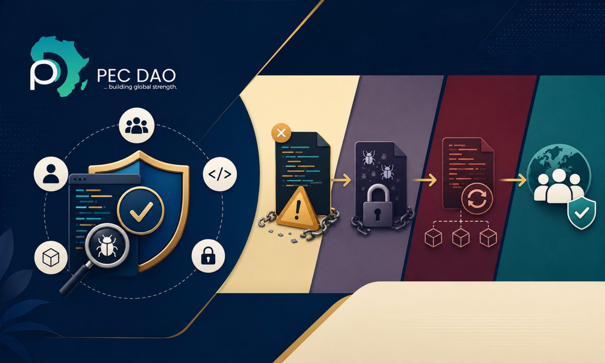 PEC_DAO's tweet photo. This is a quick message to Devs. 

It's always better to run an audit on your project's smart contract before deployment.

At that level, it's easier to fix bugs and correct errors.

The moment a smart contract is deployed, it's almost impossible to fix discovered bugs or make corrections.

Many a time, the only option is to write a new contract and migrate the project to it.

You can save yourself, your team, your community, and your project this stress by auditing before deployment.

Remember, @PEC_DAO makes this process quick and easy for you.

Thank you all for your attention to this important matter.