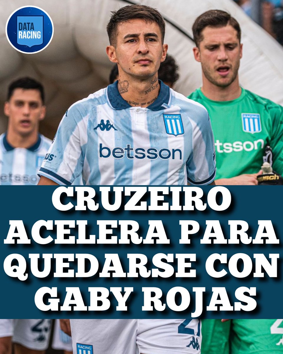 DataRacingOK's tweet photo. ‼️ ATENCIÓN - CRUZEIRO ACELERA PARA QUEDARSE CON GABY ROJAS

👉🏻 El equipo brasileño ya había hecho una oferta inicial de 4 millones de dólares por el lateral, la cual había sido desestimada por RACING por considerarla insuficiente.

⚠️ AHORA, el elenco del país vecino habría subido la propuesta a 6 Millones, lo que se acerca mucho más a lo pretendido por La Academia (7 Millones).

¿QUÉ PASARÁ? 🤔