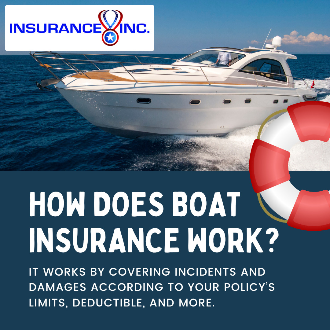InsuranceIncKC's tweet photo. Don't let your boat insurance be uncharted waters! 🌊 Go over your policy with your independent agent so you can set sail with an ease of mind. https://t.co/zSebuJMwVe