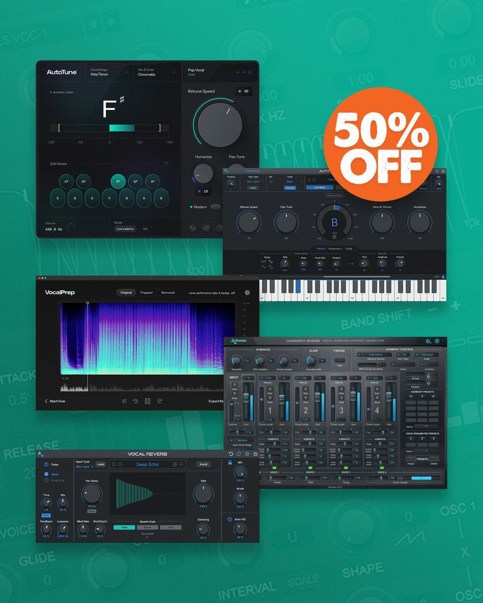 pluginfox's tweet photo. Antares Summer Sale ☀️ 
Save 50% on perpetual licenses
Buy here - https://t.co/sICKpM12fn 
Sale ends June 30th ⏰ 

@autotune #antares #autotune #pluginfox #plugindeals #pluginsales #dtm #plugins #vstplugins https://t.co/dWBLZJ4FAA