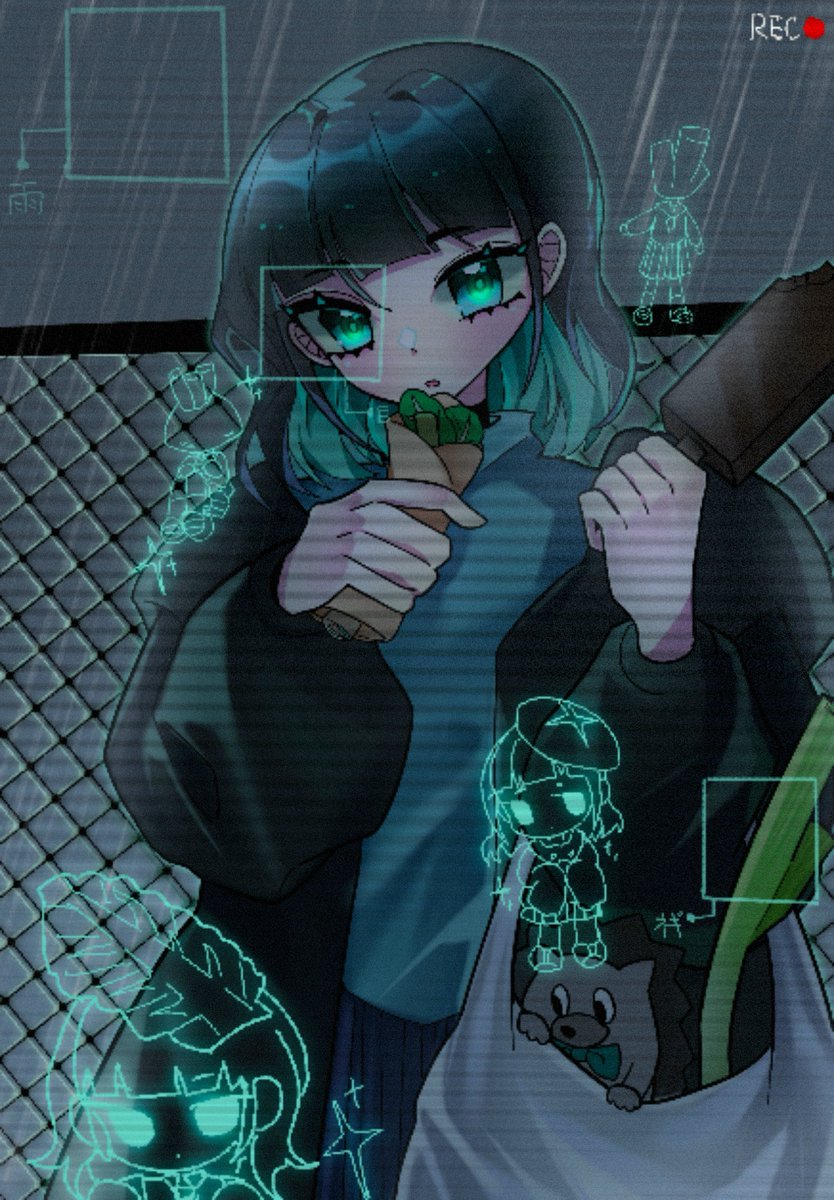kyo_kyo060's tweet photo. ずとまよ 8時間カウントダウン リレーイラスト|ZUTOMAYO 8-Hour Art Relay

監視カメラにとんでもないものが映っていた……

次の担当者の作品もお楽しみに✨@Kensaki_Zero 
 #ずとまよファンアート 
#ZTMY8周年
#眩しいDNAだけ https://t.co/QN7zK9vY2U