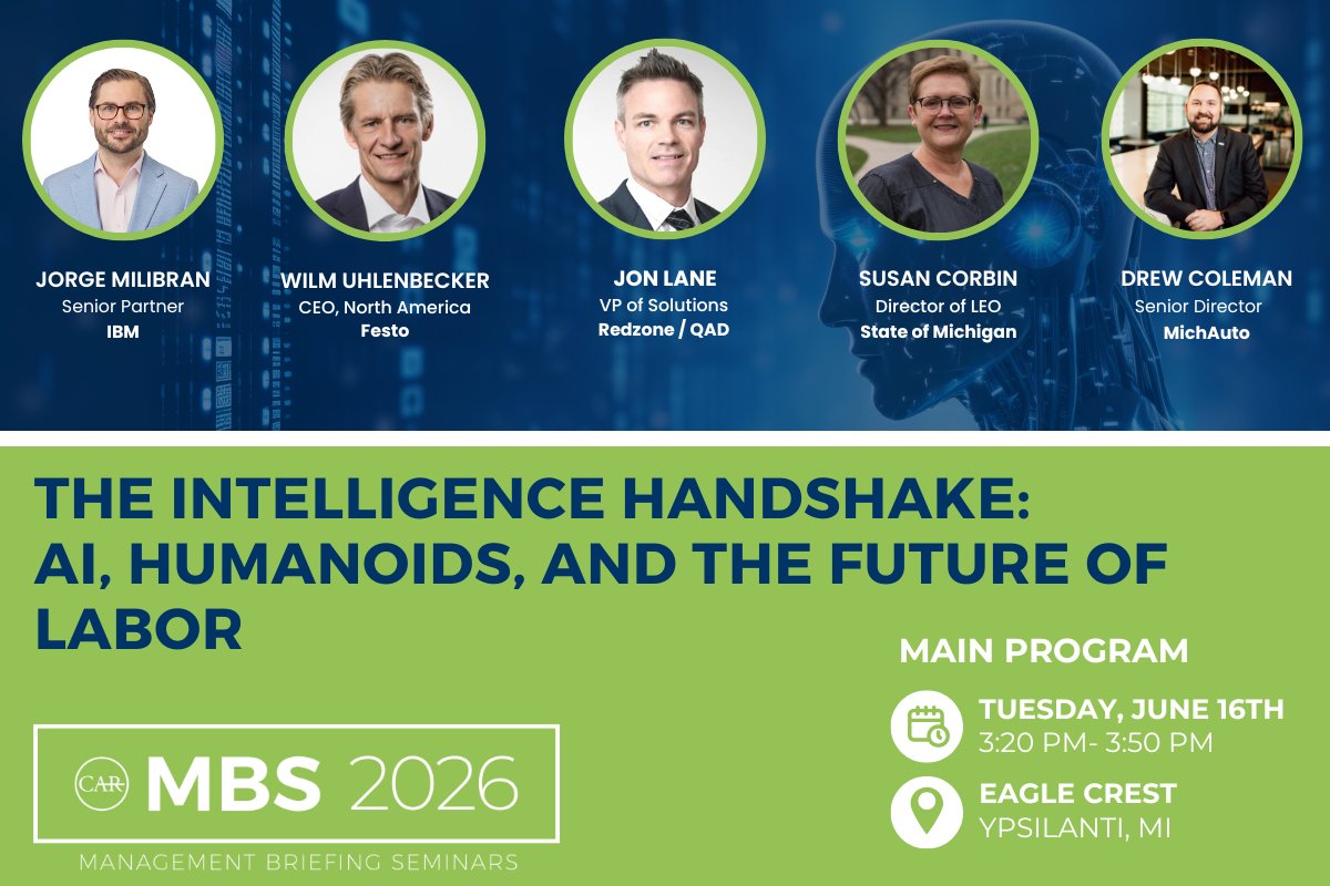 cargroup's tweet photo. We are entering the era of the "Augmented Worker." How are AI and robotics rewriting the manufacturing playbook? 🤖

Only 12 days left to secure your seat among the industry’s benchmark leaders. Don't find out what they decided second-hand: https://t.co/ygTk6kHqA4 https://t.co/D97q8BOUHt