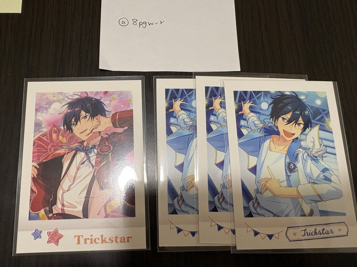 8pgw_r's tweet photo. @kmjun_kyu はじめまして、こんばんは。検索から失礼いたします。こちら画像のものを所持しておりますが、赤線の3点と交換していただくことは可能でしょうか？
ご検討の程よろしくお願い致します🙇‍♀️ https://t.co/f5yZ4RyrBb