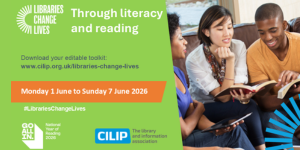 CILIPinfo's tweet photo. #LibrariesChangeLives Week is a celebration for every sector. From school libraries nurturing young readers to health libraries providing vital evidence for clinicians. Whatever your collection or community- take part and share your stories and events: https://t.co/aM8W3Mittb https://t.co/itwF34WlsL