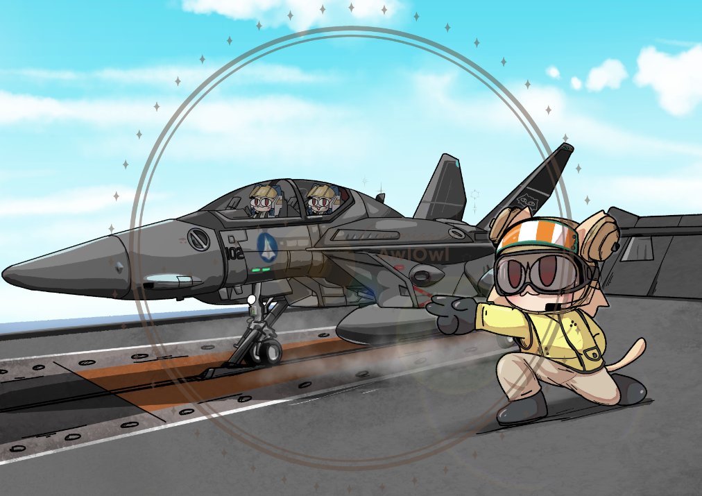 Awl__owl's tweet photo. Another Neco Arc on duty 💥💥💥💥💥

Commission belongs to Evan C(IG)   

Thank you for trusting me ( ⓛ ω ⓛ ) #NecoArc #Catmeme #military #commission https://t.co/R0RbBUBbVC