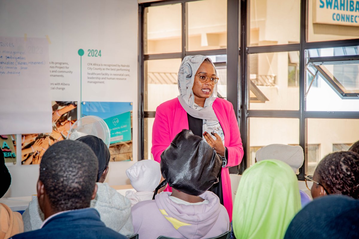 cfkafrica's tweet photo. For young women in slums, work opportunities depend on skills, confidence, and real pathways. The #TechCraft project by #CFKAfrica prepares these young women for jobs, apprenticeships, and entrepreneurship. In 2025, over 90% of participants secured jobs or income opportunities. https://t.co/kDGok7rDoc