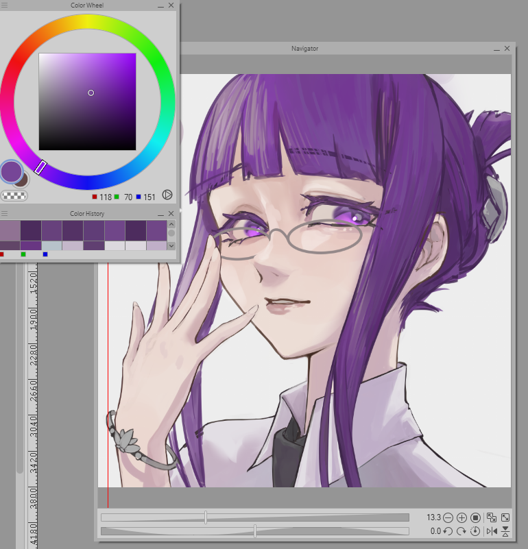 00yooh's tweet photo. fern wip #葬送のフリーレン https://t.co/86jMsd79VS