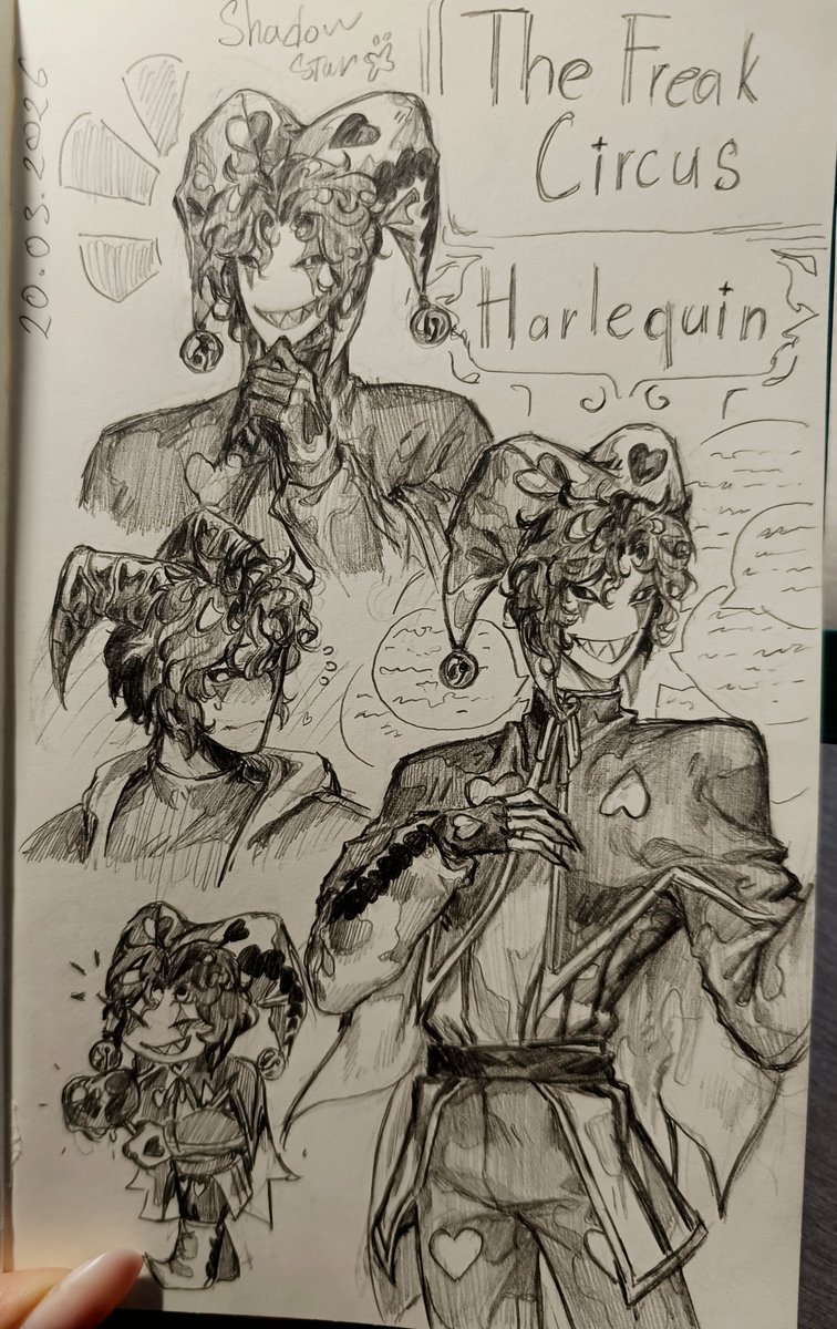 Starshadow3000's tweet photo. I want post them together, i draw all of them, ehehehe(♡´▽`♡)
(Part 1) 

#thefreakcircus #Tfc https://t.co/q1wINZ1snt