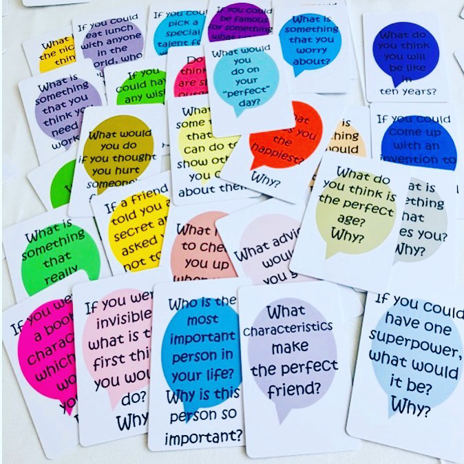 StrengthCards_'s tweet photo. Struggling to connect with young people? Our Discussion Cards are here to help! These waterproof and durable cards are a must-have for any professional looking to facilitate meaningful conversations. Get yours today and start the conversation.  #DiscussionStarters https://t.co/1oE0Ce8tUq