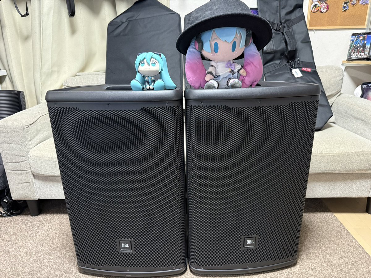 ABBOY1990's tweet photo. いつも Double Standard Crewに音響、機材レンタルのご依頼ありがとうございます🦑

この度、新しくサブスピーカーを導入致しました🦑🔉
現場によって適切なスピーカーを設置、調整して良き音質、音圧を出す為ですᐕ)ﾉ

初出しは北大祭 北大ボーカロイド同好会様になります🙌

宜しくお願い致します🔥 https://t.co/BipR2JYfff