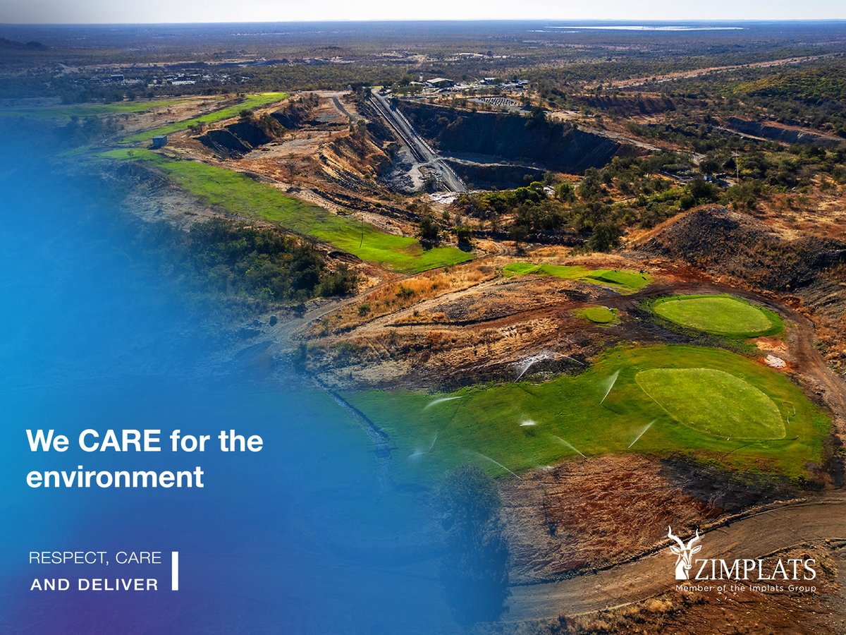zimplats's tweet photo. At Zimplats, our core value of Care extends beyond our stakeholders to the environment we operate in. As we approach World Environment Day, we reflect on our commitment to responsible stewardship. We care for the environment by actively working to limit our impact and ensuring a sustainable future for generations to come.

#Zimplats #Sustainability #WorldEnvironmentDay #ZimplatsCares