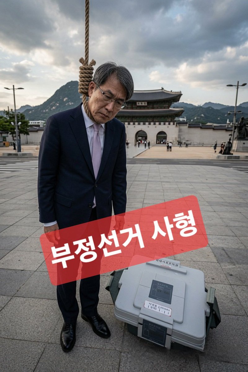 liarminjoo's tweet photo. 🚨 부정선거는 사형 맞는지요? https://t.co/FEGEL8bNA5