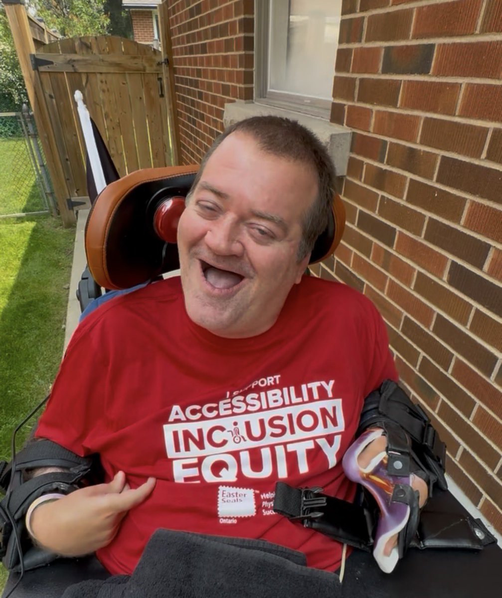 AndrewONielsen's tweet photo. Wear RED today to take part in the in the #RedShirtDay of Action for #AccessAbility and #Inclusion. ❤️ 

Support disabled people, celebrate the their achievements and do your part to create a fully accessible and inclusive society. How? Sponsor me. ⬇️ @EasterSealsON @EasterSeals https://t.co/nW0n1bxS51