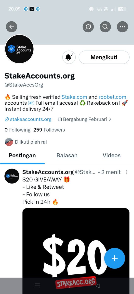 MerCurieCryp's tweet photo. @StakeAccsOrg Wish me luck https://t.co/QWEHDTPWZY