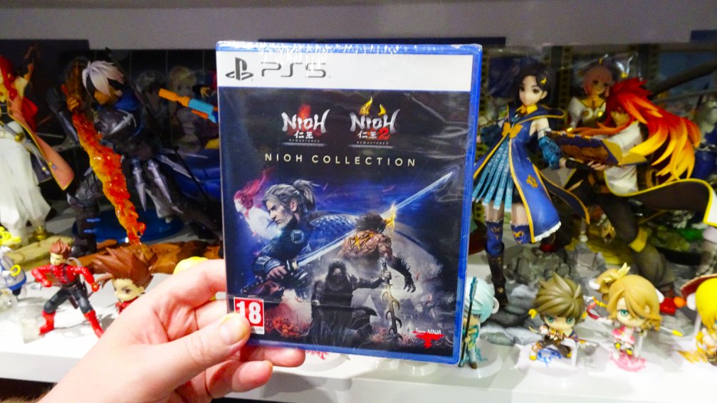 TwinRebirth's tweet photo. Hace un par de días vimos este #NioH Collection por 20 euros y nos lanzamos, que aprovechando que vienen las expansiones y se pueden pasar las partidas de PS4, hay vicio para rato. #PS5 https://t.co/TGERmJf8jl