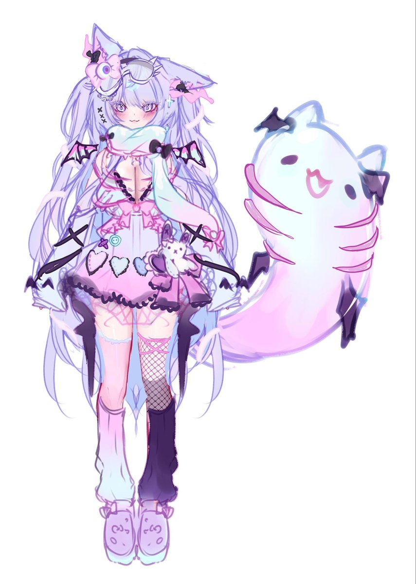 miyamandud's tweet photo. Pastel Ghosth kitty :3 (did u get it?)

🩵adopt wip💜
$300 for preclaim, please claim via dm or reply✨

#adoptable #characterdesign https://t.co/1mVTrL6LtJ