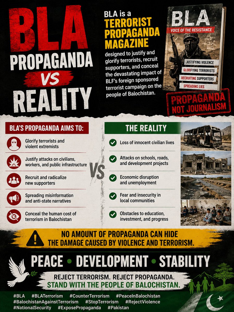 Monisahere's tweet photo. Though BLF boasts military prowess, it still attacks vulnerable civilian groups—laborers, commuters, schools, and vital infrastructure. These violent acts reveal its reliance on terror over public backing. BLF remains banned under Pakistan’s anti-terror law. #BLATerrorism #PakMed https://t.co/jFVYhQq3CW