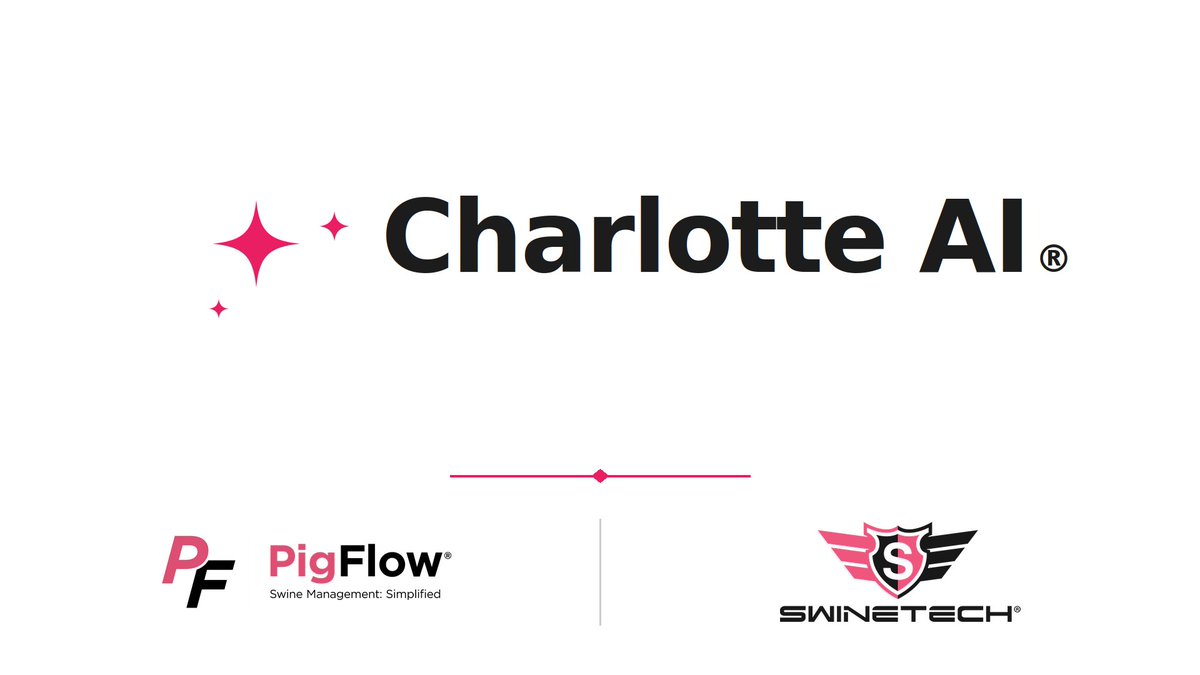 SwineTechInc's tweet photo. ⏰ Voting closes tomorrow!

Charlotte AI is a finalist in the 2026 National Hog Farmer New Product Tour.

If you've got a few  seconds, we'd appreciate your vote:
👉 https://t.co/WPoRPnUQeC

#CharlotteAI #SwineTech #WorldPorkExpo https://t.co/GJqVT1la2Q