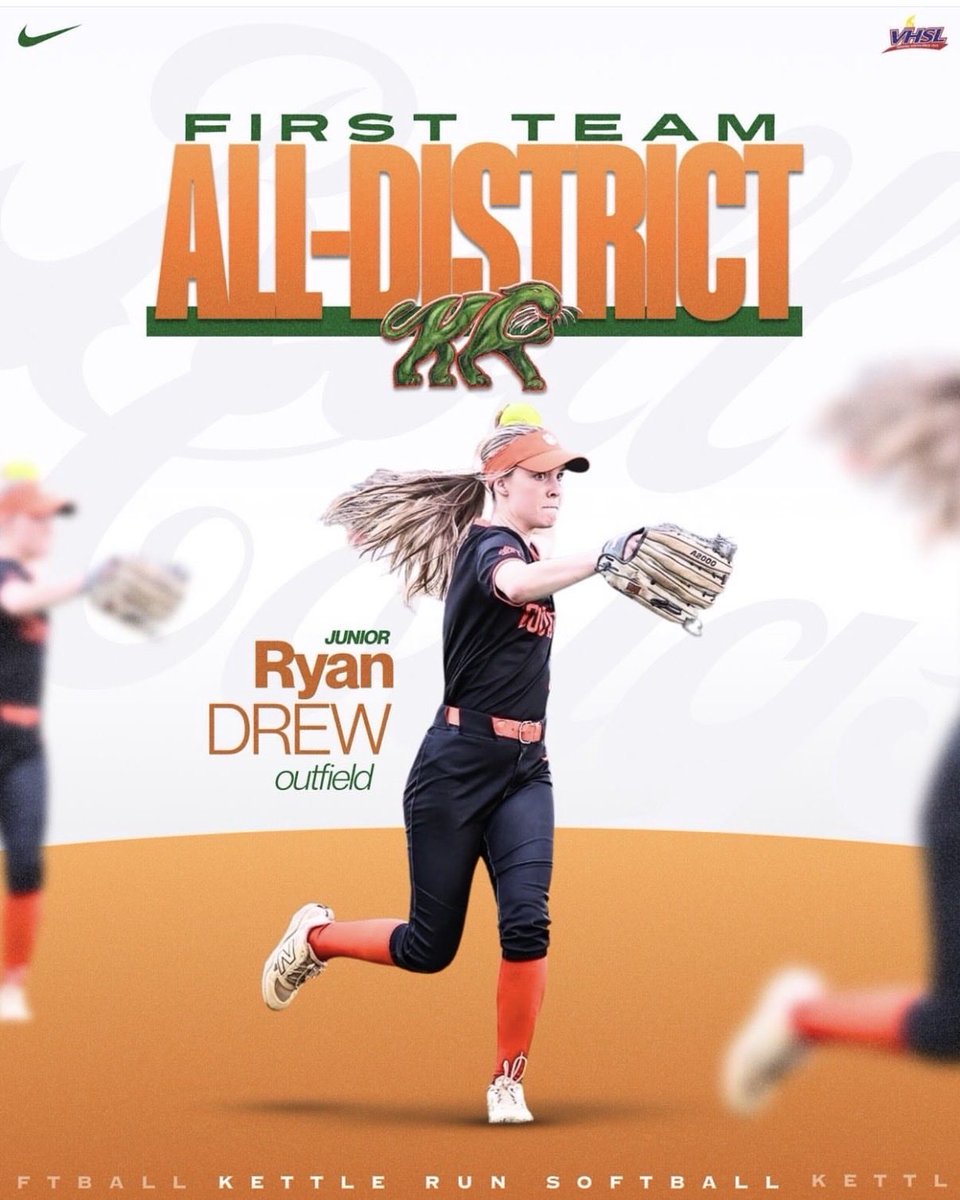 KettleRunSB's tweet photo. Congrats to 4 KR Cougars on making the all district team! 🧡💚🖤 https://t.co/g3g5mzo7bt