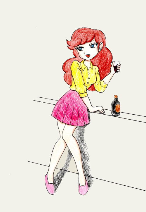showashonen's tweet photo. 本日のお題は【六本木朱美(めぞん一刻)】
2026/6/3　21時～22時　フライング
明日も朝が早いのでフライングです。
おやすみなさい。
@ranmawandoro
#高橋留美子5作品版深夜の真剣お絵描き60分一本勝負 https://t.co/SG2HbT55cr