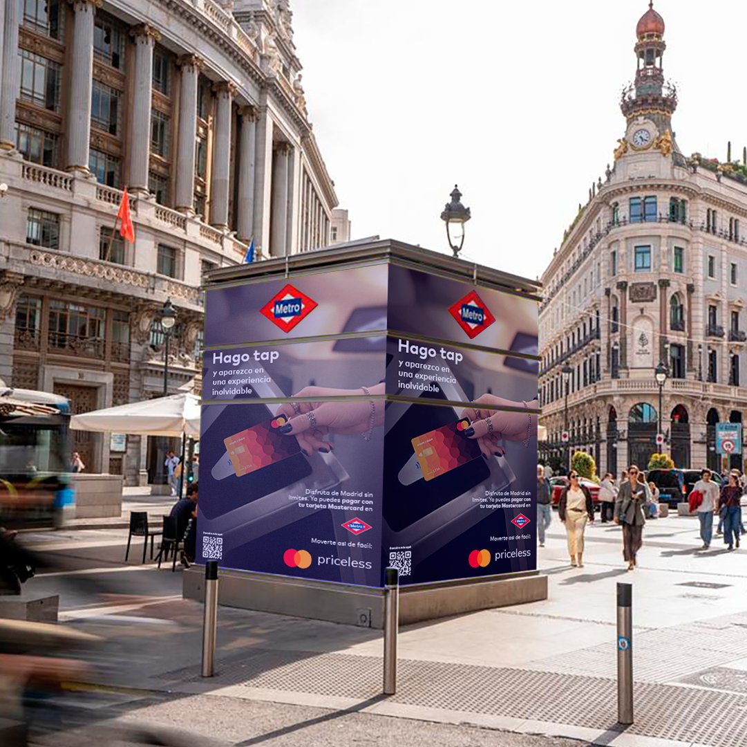 OgilvyES's tweet photo. "Hago tap y aparezco a tu lado", de #OgilvySpain para Mastercard. https://t.co/BEgiPDNSWV