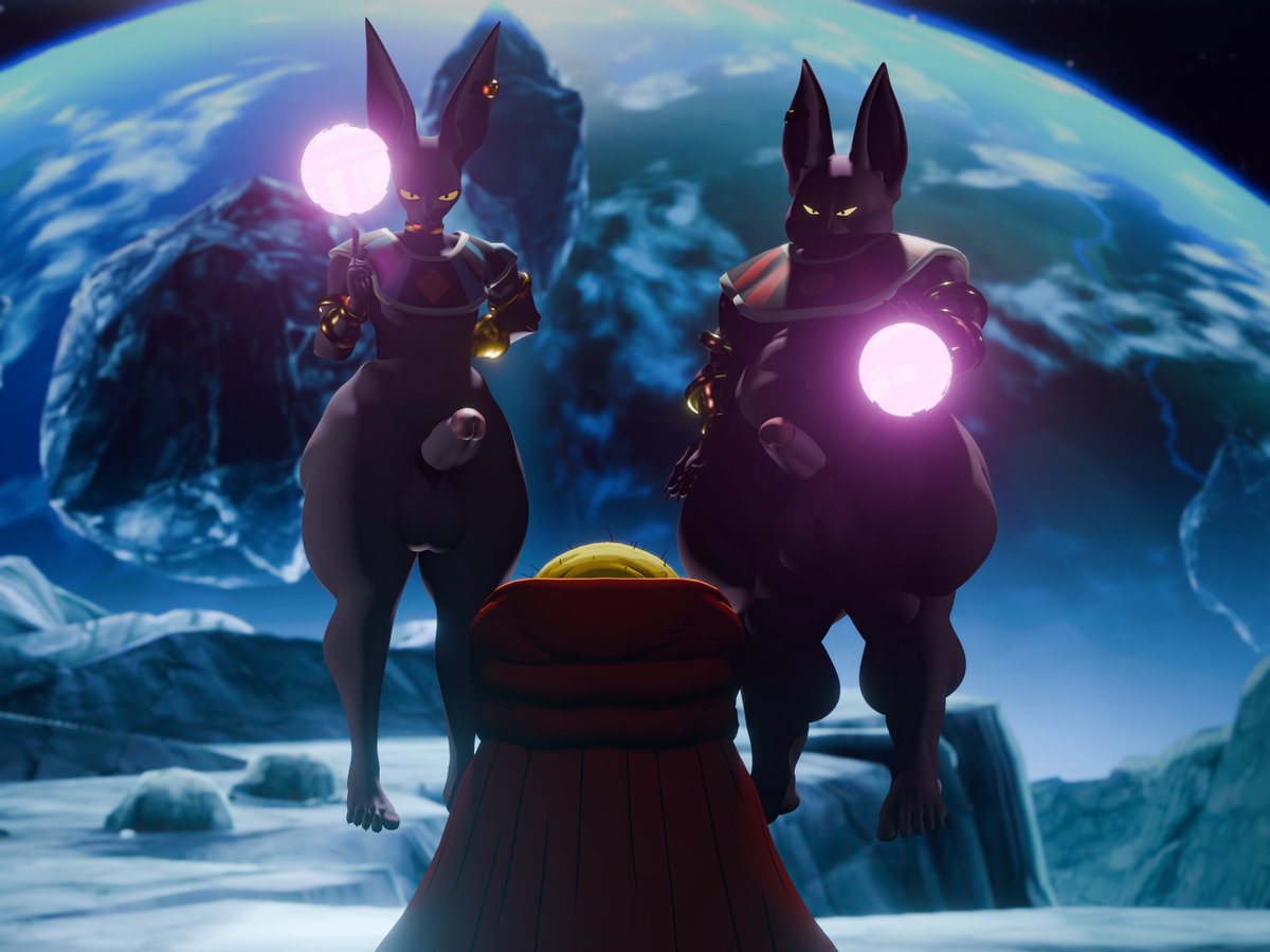 ODDOISBEST's tweet photo. "These gods think they are sooooo untouchable, well now I have two new minions for my collection"
Beerus, Babidi, and Champa Models by: @Winter__Draco 
Champa Body Base by: Nes6791 https://t.co/9Ll2IzPElC