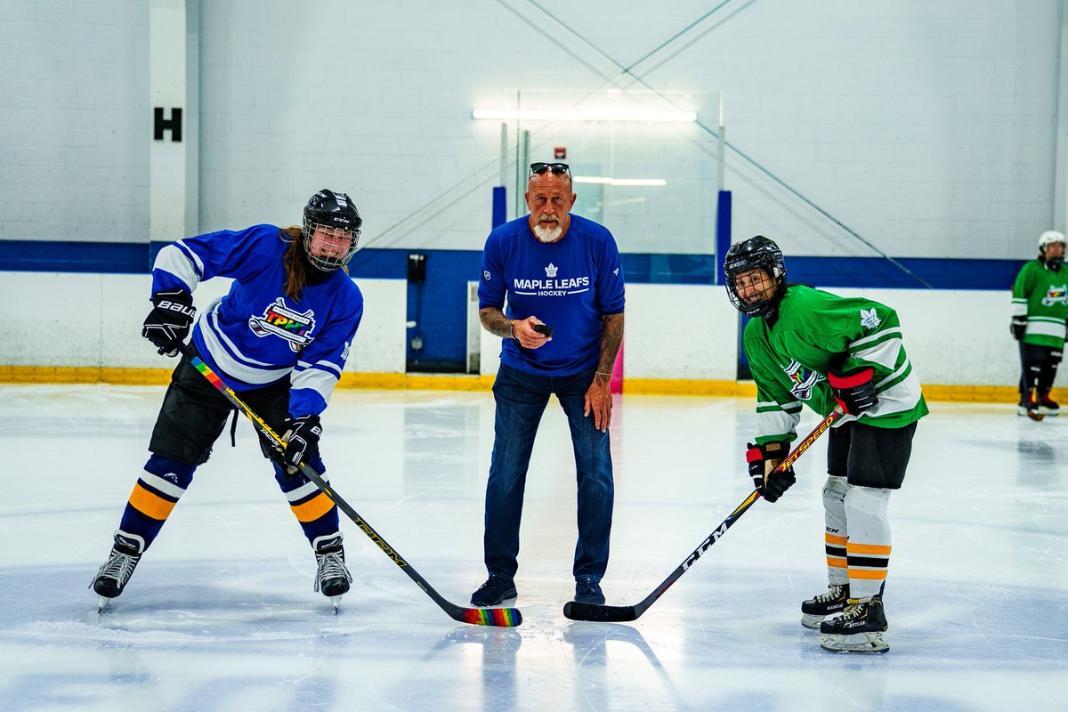 MapleLeafs's tweet photo. We kicked off Pride Month early at the Toronto Pride Hockey Tournament last weekend. Bringing together more than 200 players, volunteers and spectators, the tournament celebrates diversity and inclusion in hockey and promotes the love of the sport for all 🫶 https://t.co/Qxvxc11DAy