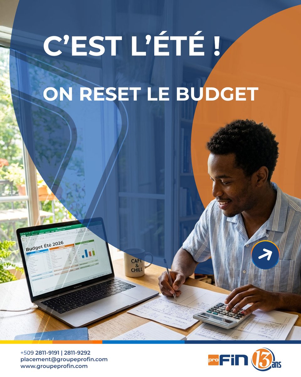 GroupeProFin's tweet photo. Pas de panique pour cet été… Retenez bien ces 3 chiffres : 50% 30% 20% pour garder le contrôle et l’équilibre.

#GroupeProFin #Autrement #YonLòtJan https://t.co/tEnh6Mmdkf