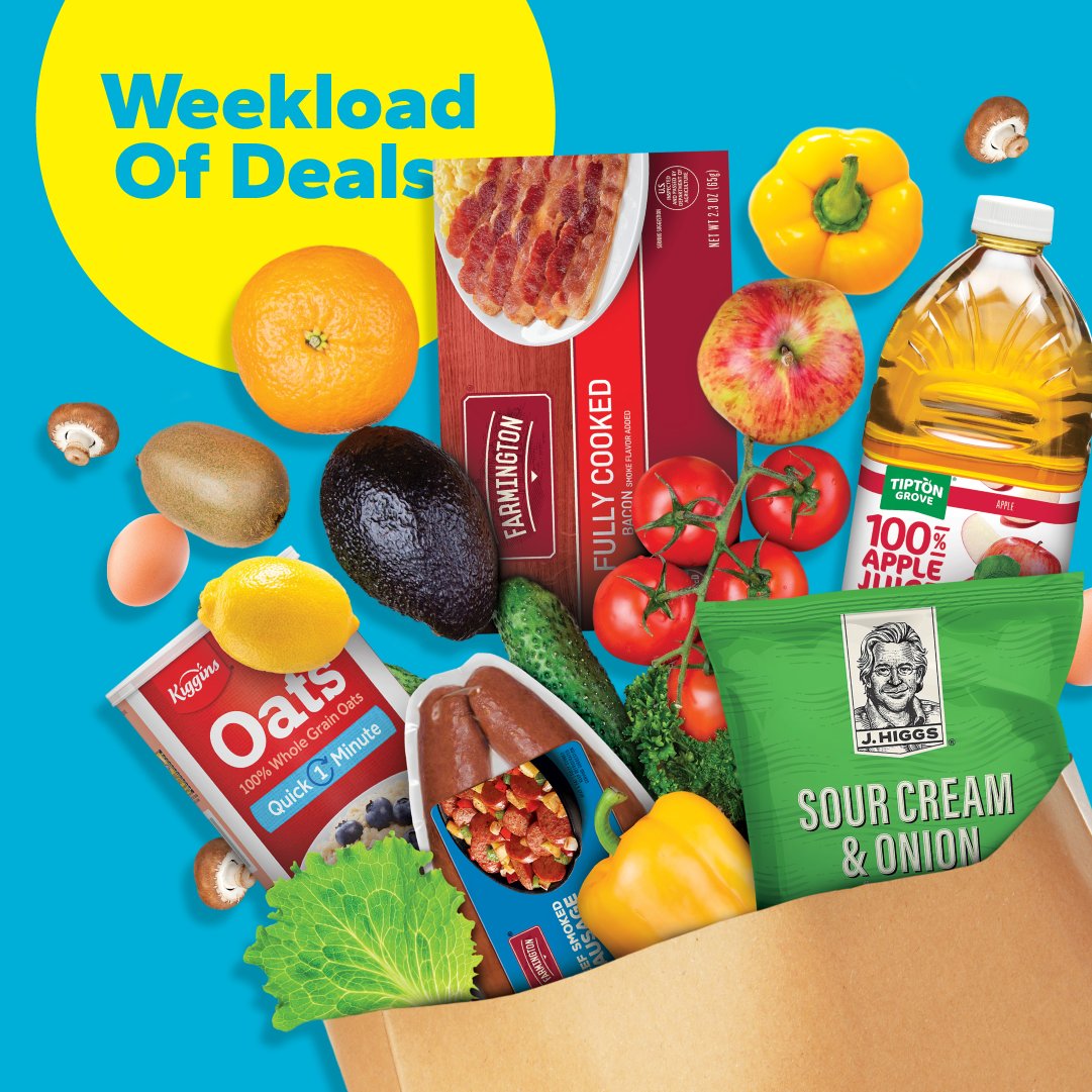 SaveALot's tweet photo. Fill your cart for less with can’t-miss savings across the store. 🛒 https://t.co/orI5Bty5RH https://t.co/tyADzbXpmP