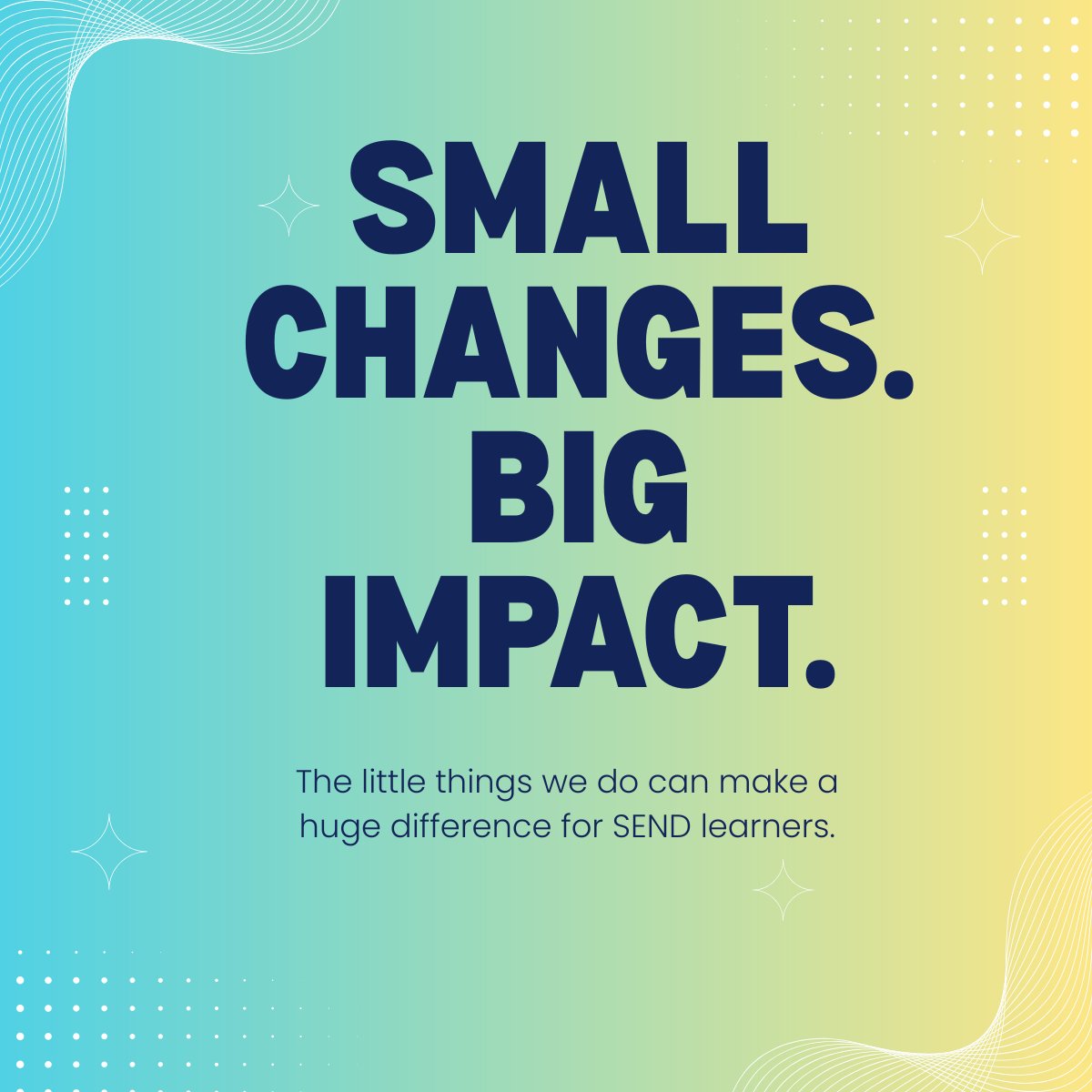 KindMindNelc's tweet photo. Every day, educators make hundreds of decisions that shape a child's experience of learning.

What's one small adjustment you've seen make a surprisingly big difference for a child or young person?

#SEND #InclusiveEducation #Neurodiversity #Kindmind #SENDSupport #Inclusion https://t.co/BH62UlLGb0