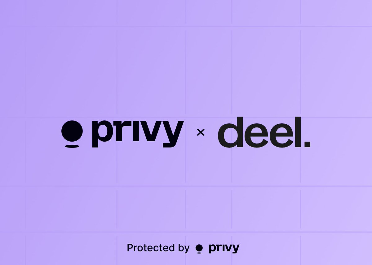 privy_io's tweet photo. 1/ Today, we're excited to share that @deel is using Privy to bring dollar-backed wallets to workers around the world.

Contractors can receive earnings, earn rewards on idle balances, and access their money globally, all within the platform they already use to get paid. https://t.co/HhMl0FUc1x