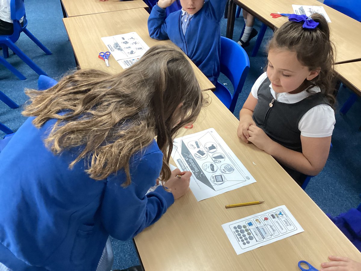 Keresforth_PS's tweet photo. Class Lemur are completing a shopping task as part of their PSHE topic. https://t.co/QoeWOthcj5