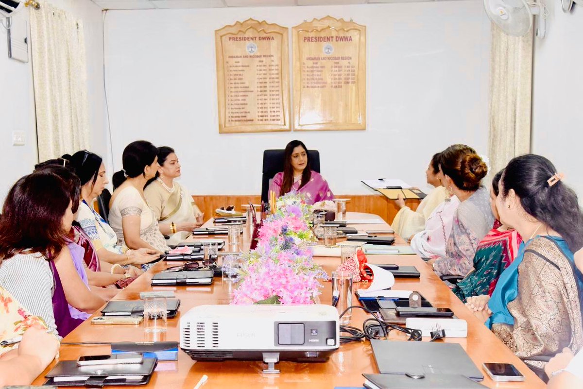 AN_Command's tweet photo. Mrs Chand McCarty assumed the responsibilities of President, DWWA (A&N Region) with effect from 01 Jun 26. Under her leadership, DWWA looks forward to further strengthening its commitment towards welfare, inclusivity, empowerment, and the well-being of the community across the Andaman & Nicobar Region.

#DWWA #DWWAANC #AndamanAndNicobar #Welfare #CommunityWellbeing #Empowerment #Leadership