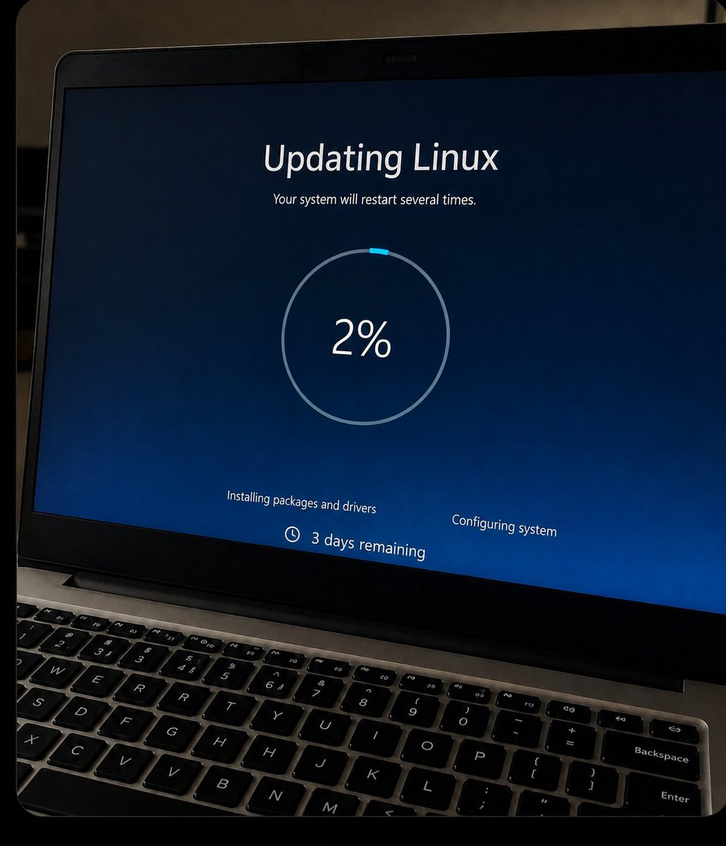 nexpoly's tweet photo. @0xAbhiii Linux is worse https://t.co/fOsKxW4B6T
