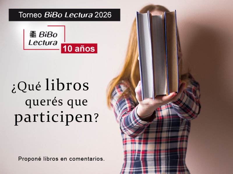 BiBoLectura's tweet photo. Torneo BiBo Lectura 2026
Etapa 1: proponé los libros que querés que participen en el torneo.
Contanos en un comentario. https://t.co/ipCltoZQGp
