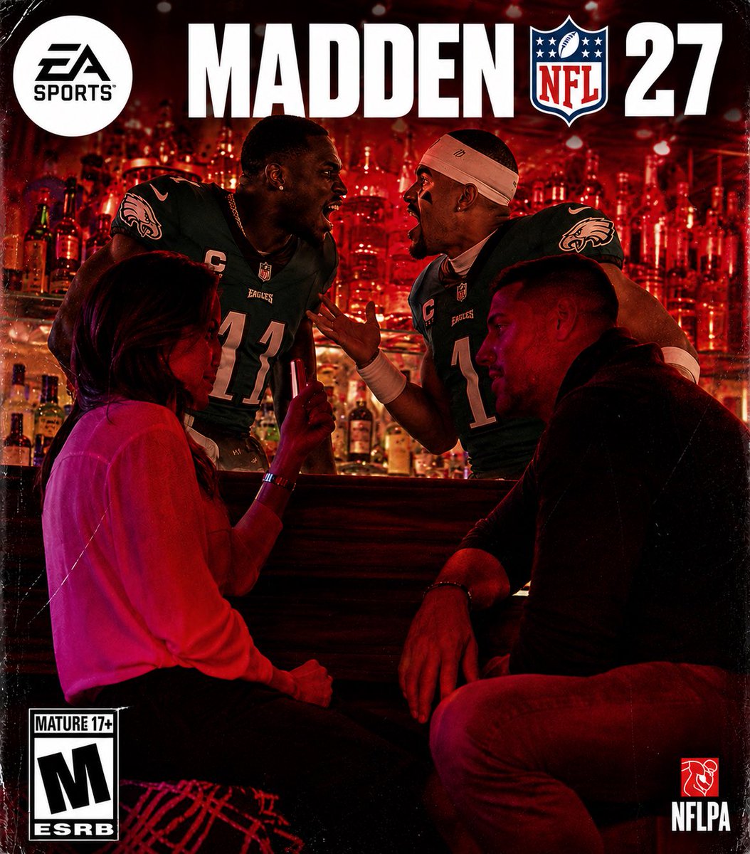 otl_ff's tweet photo. The Madden cover WE all deserved https://t.co/x9HfCDdWib