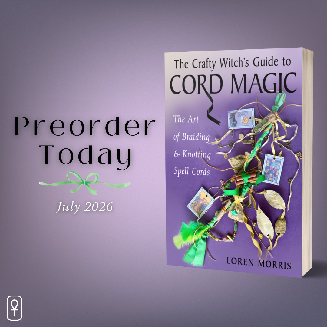 WeiserBooks's tweet photo. A detailed guide that combines ancient wisdom and modern practice, teaching readers how to craft their own powerful and personalized spell cords - by Loren Morris.

Preview here: https://t.co/0AsWnMQKFG https://t.co/nqexqHBBw3