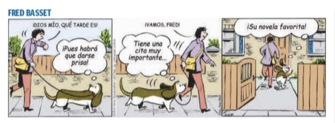 Sergbar's tweet photo. Pue eso... 📚

🖌️ #FredBasset 🐶 https://t.co/rrg19rHqse