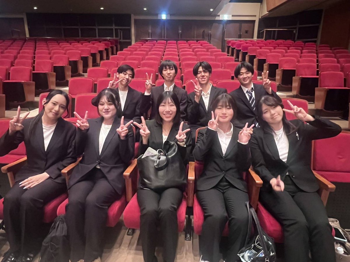 hubfes's tweet photo. HUB FES 2026インターン生たちを少し紹介🎶
東京からバックサポートしてくれたメンバーもお疲れ様でした！
#HUBFES2026
#合同企業説明会 
#合同演奏会
 #吹奏楽 
#就活
 #27年卒
 #28年卒 https://t.co/T526UPdWzb