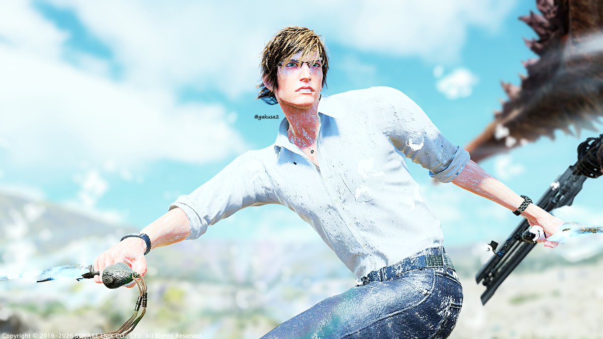 gakusa2's tweet photo. #FFXVMOD #Ignis #イグニス https://t.co/0rW289Auje