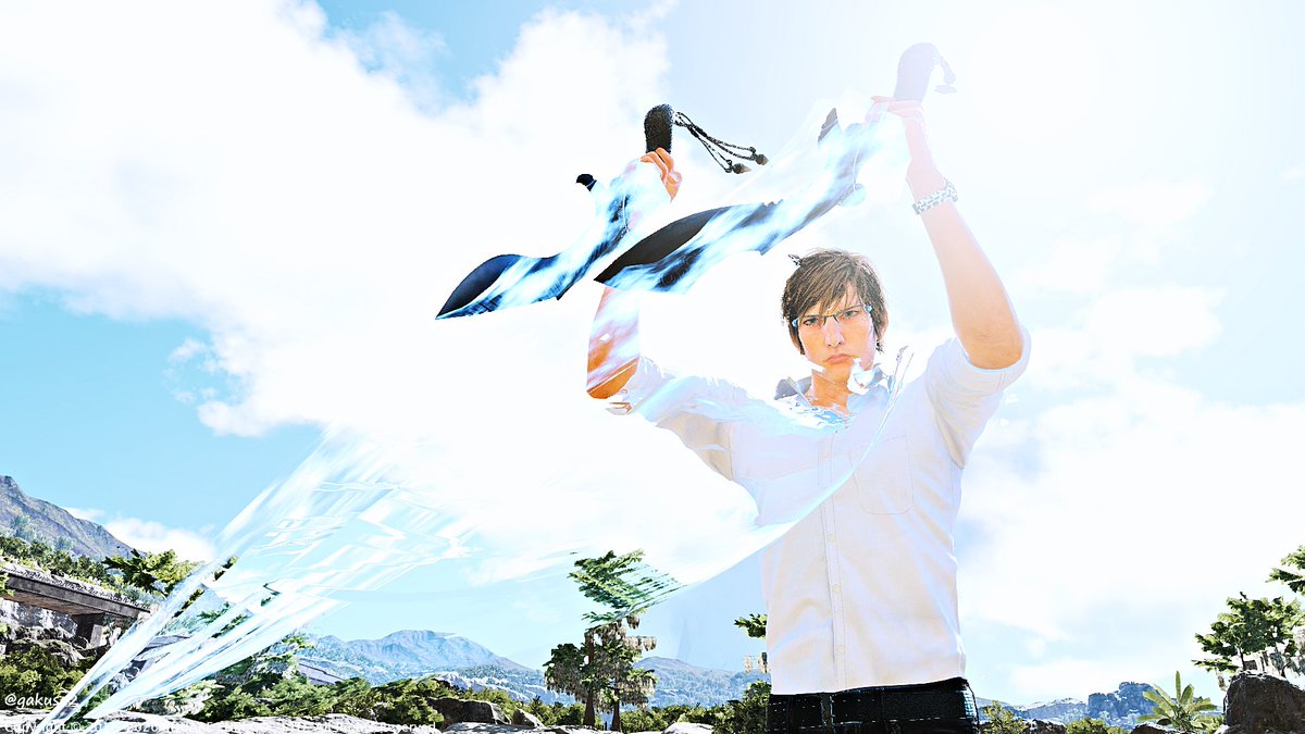 gakusa2's tweet photo. #FFXVMOD #Ignis #イグニス https://t.co/0rW289Auje