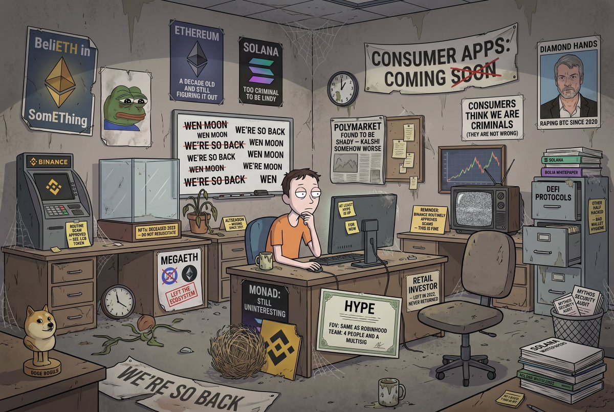 ptsdshow's tweet photo. Never seen crypto look so dead...

wen we're so back? https://t.co/lZXVdY3YtT