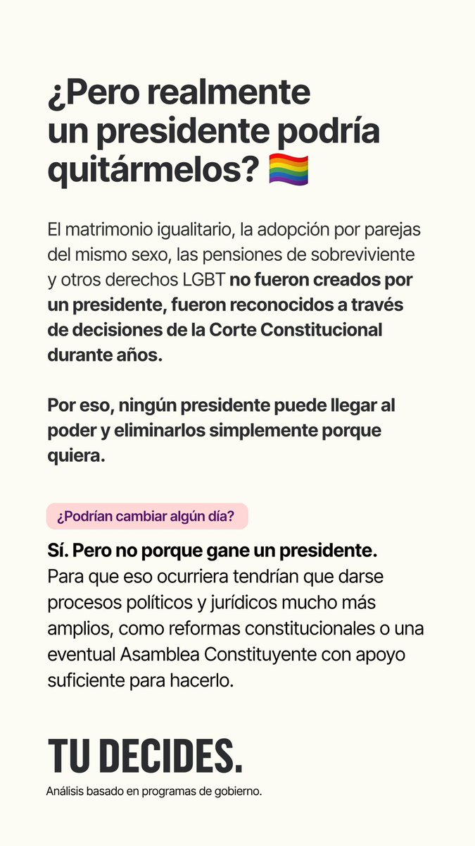 ae_medrano's tweet photo. Hice un ejercicio de comparar los programas de gobierno, porque la gente acá miente mucho, acá lo que proponen, literalmente.

Tú decides, sin fanatismo.
El tema de hoy: Diversidad e inclusión.
🏳️‍🌈🏳️‍⚧️ https://t.co/g2NMcubW3E