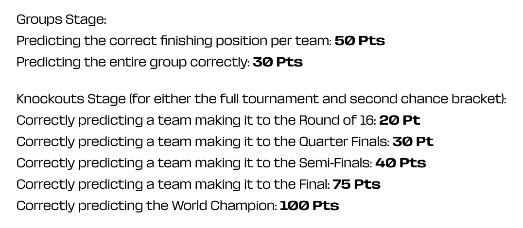 Solofunk's tweet photo. I'm hosting a World Cup bracket challenge for those in the cryptosphere!

I did the same for the Copa America x Euro Cup in summer of 2024. Everyone loved it.

Buy-in is TBD but will be between $50 to $100 USDC. DM if you'd like to join! 

🇺🇸🇲🇽🇨🇦🇦🇷🇦🇹🇦🇺🇧🇪🇧🇦🇧🇷🇨🇮🇨🇴🇨🇷🇩🇰🇩🇪🇨🇿🇪🇨🏴󠁧󠁢󠁥󠁮󠁧󠁿🇪🇸🇫🇮 https://t.co/clPZGBre9j