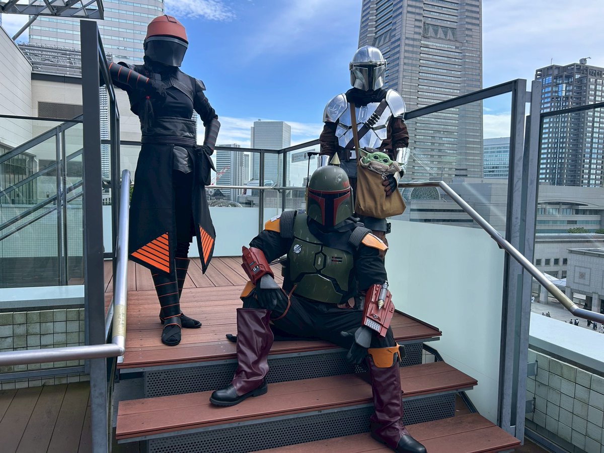 taro_rider's tweet photo. 【cos】

どこでも映える✨️

#マンドーみなとみらい遠征 https://t.co/Oa7mSnmvXJ