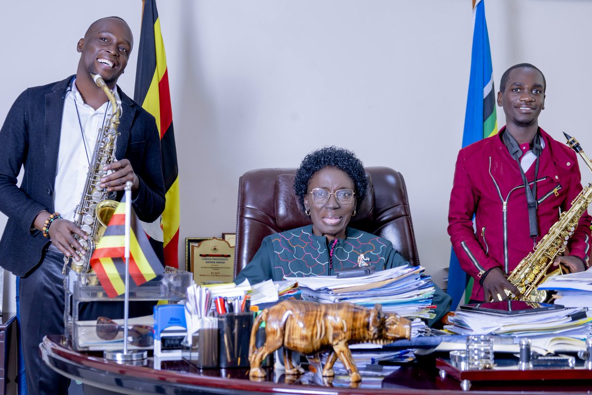 RealBishopsam's tweet photo. It was a  heartwarming moment of friendship and appreciation unfolded yesterday afternoon as Mrs. Monica Ahimbisibwe, accompanied by her friends, surprised the Rt. Hon. @RebeccaKadagaUG, First Deputy Prime Minister and Minister for @meaca_ug, with a special birthday treat.  The thoughtful gesture, complete with a beautifully presented cake and gifts, left the Minister pleasantly surprised and deeply touched. Rt. Hon. Kadaga expressed her sincere gratitude for the kindness, friendship, and love shown by the group, noting that such moments of genuine appreciation make birthdays even more meaningful.

The celebration was filled with warmth, laughter, and shared joy as friends gathered to honor a leader whose dedication to service continues to inspire many.