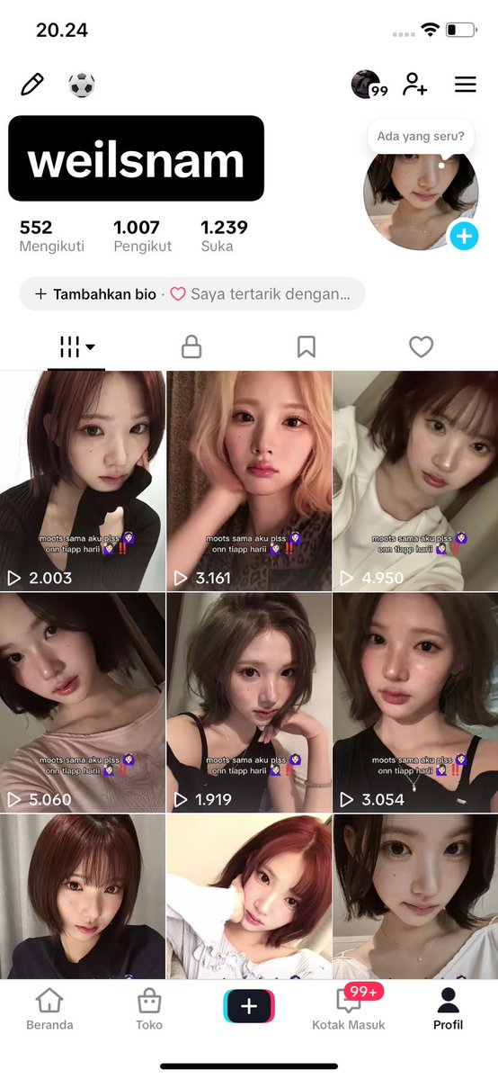 weilsnam's tweet photo. wts akun tiktok 55k live on
bisa tempel link di bio
#zonauang ️ ️ ️ ️ 
tag. wts wtb acc akun tiktok
chat whatsapp di bio @weilsnam fastresp!
testi : @weilsnam 📌 https://t.co/cM41T5s4V7